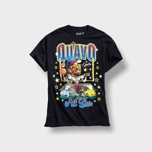 Quavo All Star Graphic T-Shirt Size Small